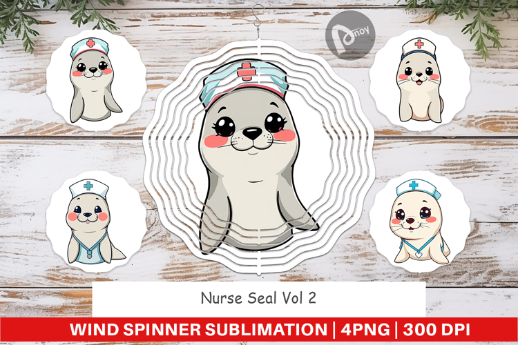 Wind Spinner Nurse Seal