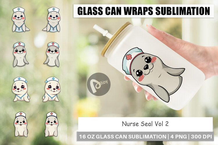 Glass Can Nurse Seal example image 1