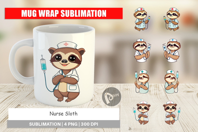 Sloth Clipart Image 21