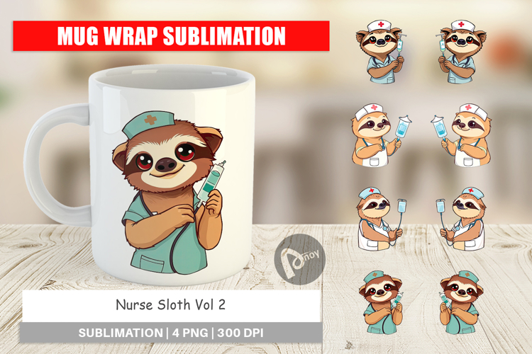 Sloth Clipart Image 20