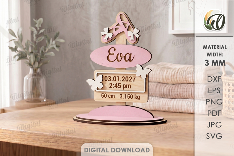 Birth Announcement Sign Image 2