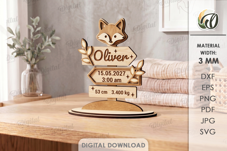 Birth Announcement Sign