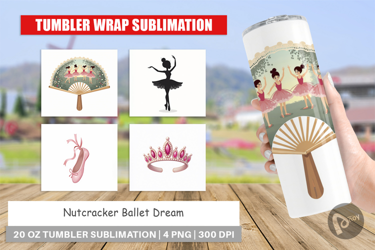 Nutcracker Ballet Dream Tumbler