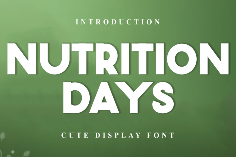 Nutrition Days