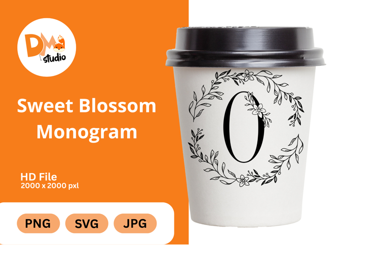 Sweet Blossom Monogram