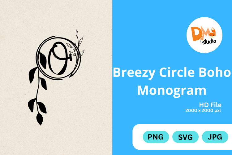 Cricut Monogram Svg Image 15