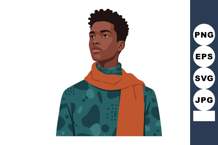 Afro Clipart Image 6