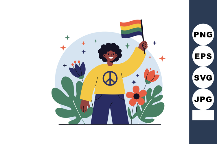 Flag Clipart Image 16