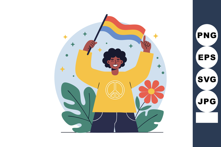 Flag Clipart Image 15