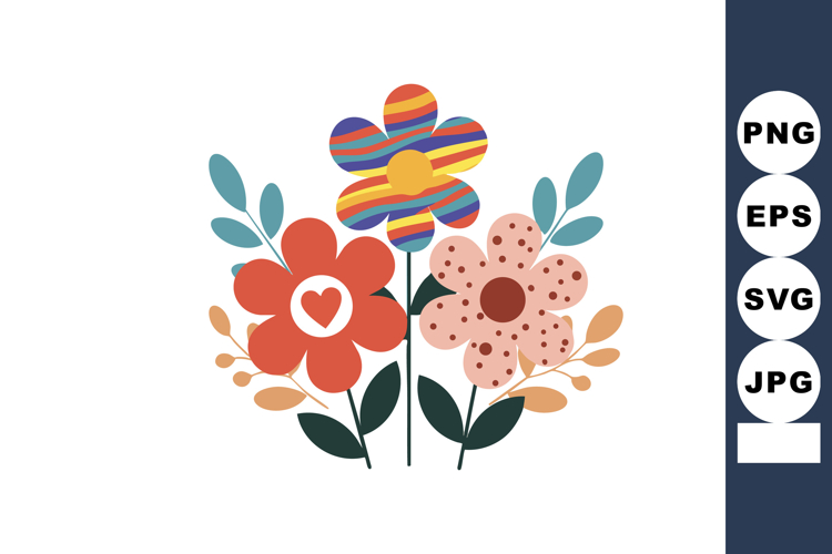 Flower Stem Clipart Image 4