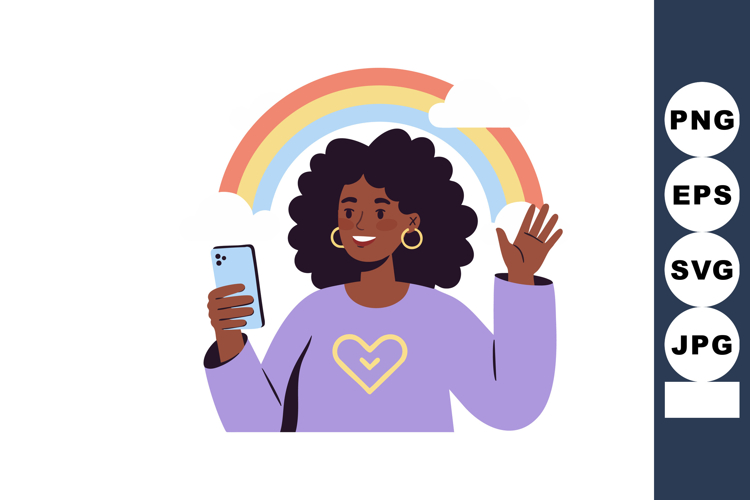 Selfie Clipart Image 19