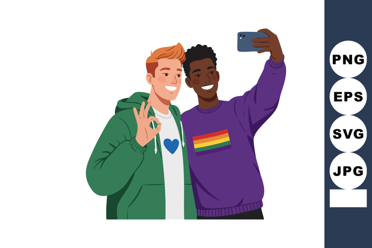 Selfie Clipart Image 24