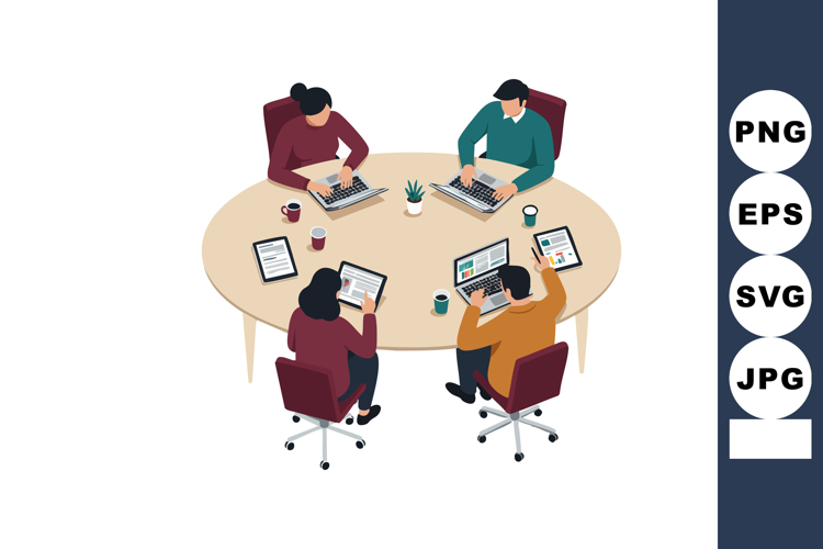 Group Of People Clipart Image 13