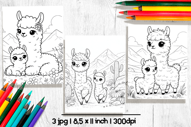 Llama Clipart Image 12