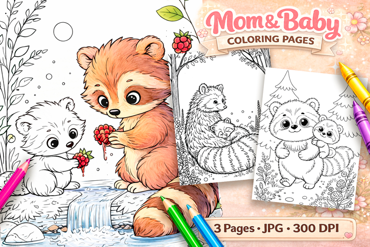 Raccoon Coloring Pages Image 3