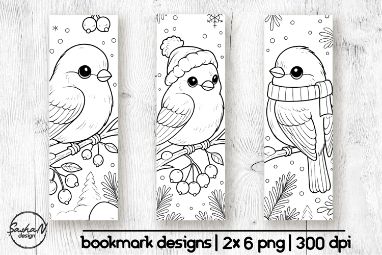 Printable Christmas Bookmark Image 11