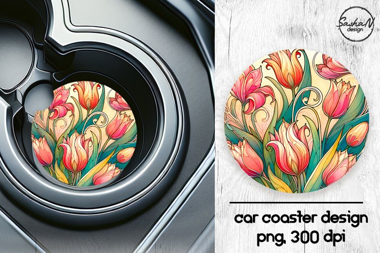 Car Coaster Sublimation Designs Image 5