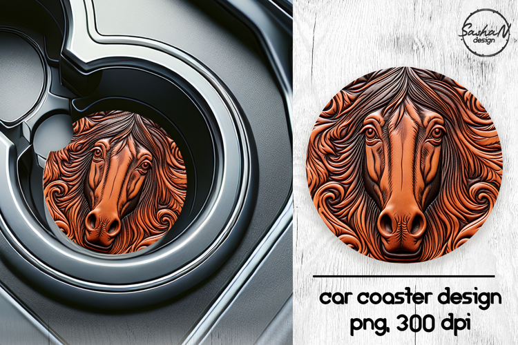 Car Coaster Sublimation Designs Image 24