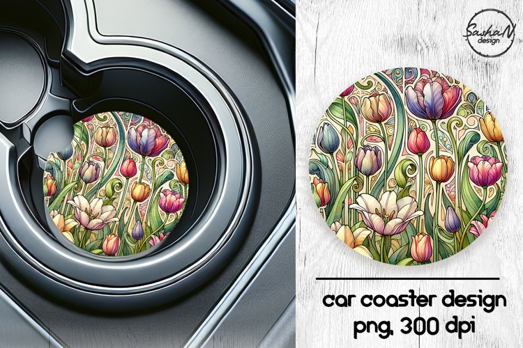 Car Coaster Sublimation Designs Image 21