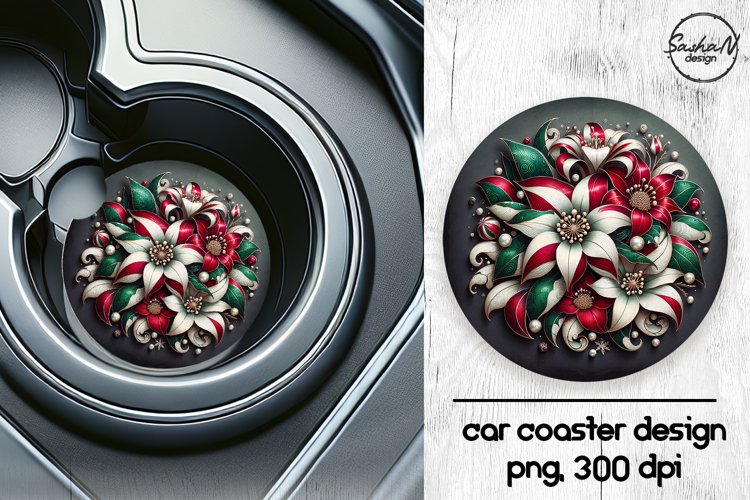 Car Coaster Sublimation Designs Image 2