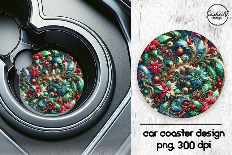 Car Coaster Sublimation Designs Image 19