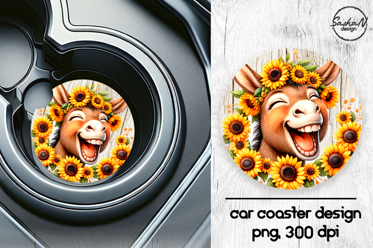 Car Coaster Sublimation Designs Image 4