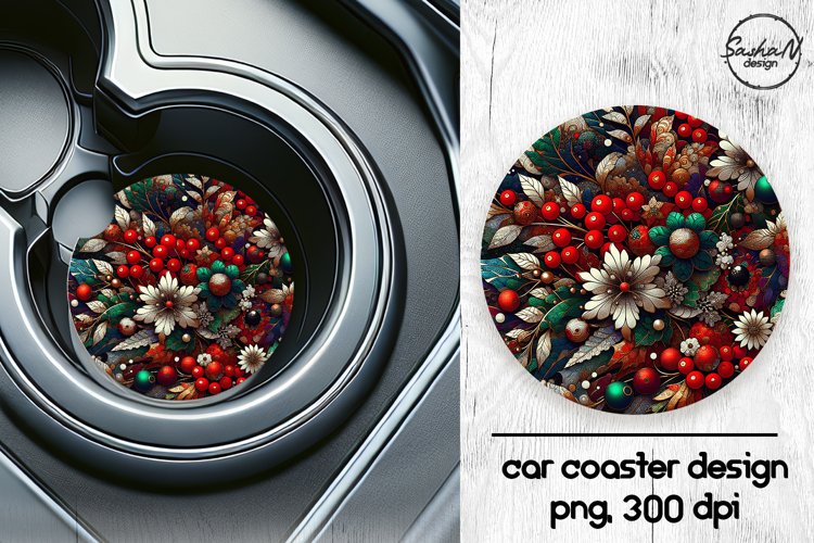 Car Coaster Sublimation Designs Image 12
