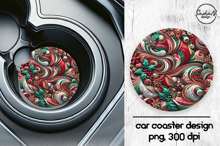 Car Coaster Sublimation Designs Image 10