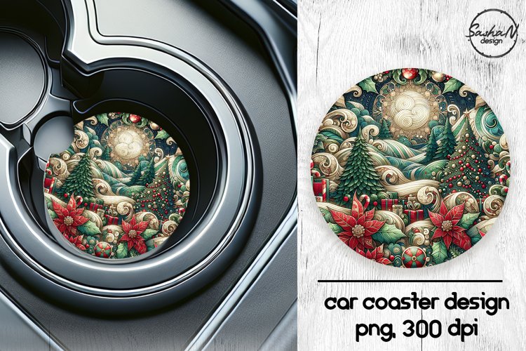 Car Coaster Sublimation Designs Image 6