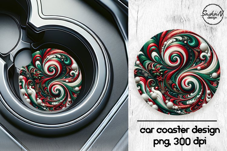 Car Coaster Sublimation Designs Image 5