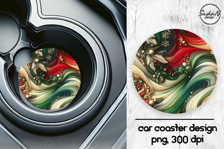 Car Coaster Sublimation Designs Image 11