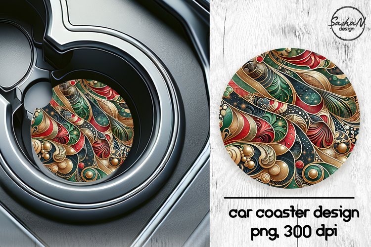 Car Coaster Sublimation Designs Image 4