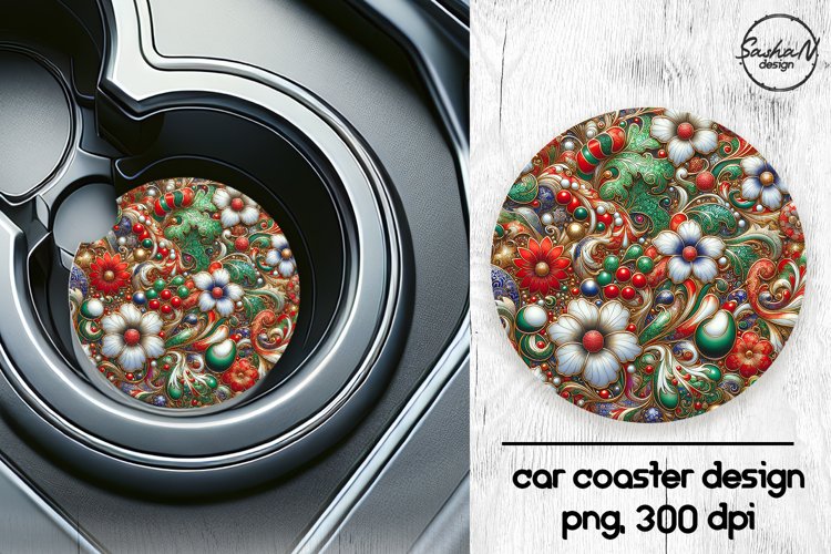 Car Coaster Sublimation Designs Image 17