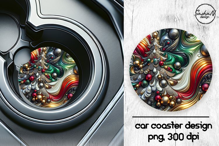 Car Coaster Sublimation Designs Image 14