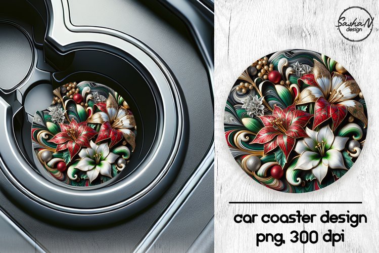 Car Coaster Sublimation Designs Image 10