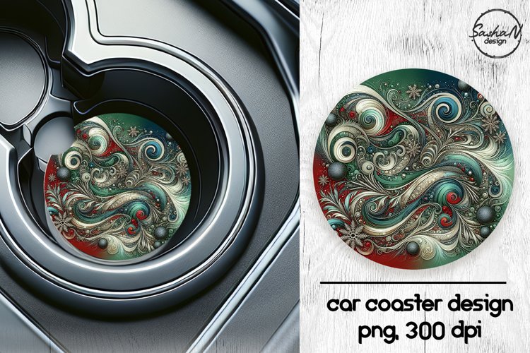Car Coaster Sublimation Designs Image 12