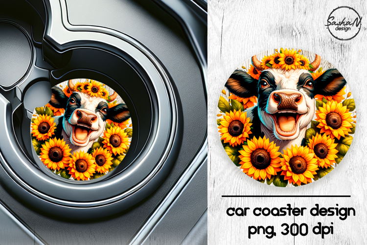 Car Coaster Sublimation Designs Image 17