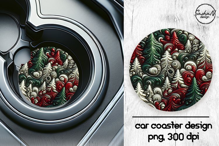 Car Coaster Sublimation Designs Image 11