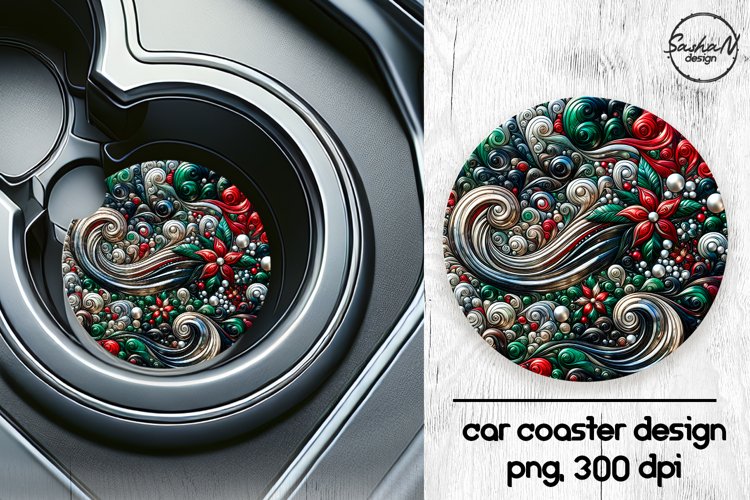 Car Coaster Sublimation Designs Image 19