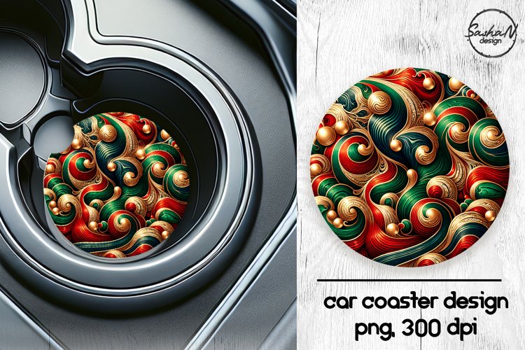 Car Coaster Sublimation Designs Image 10