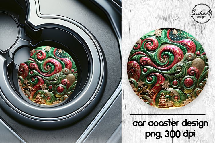 Car Coaster Sublimation Designs Image 15