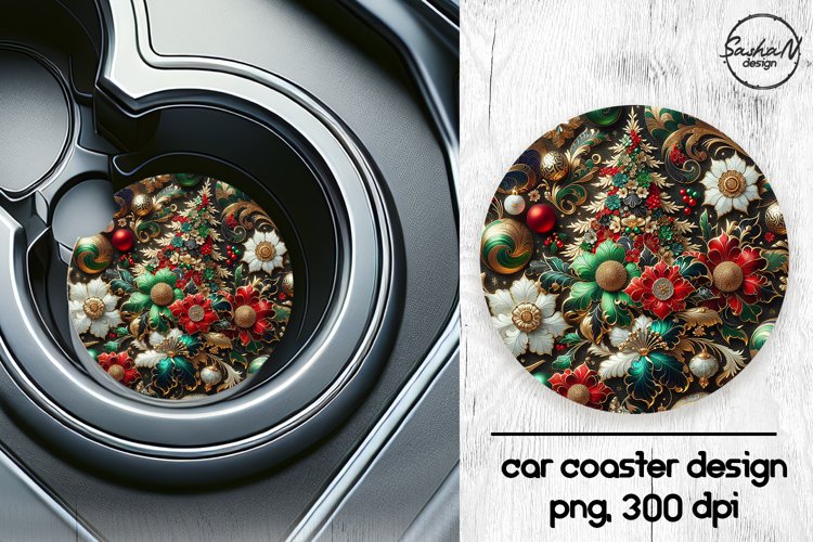 Car Coaster Sublimation Designs Image 16
