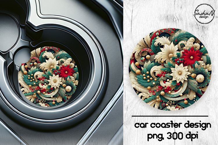 Car Coaster Sublimation Designs Image 8