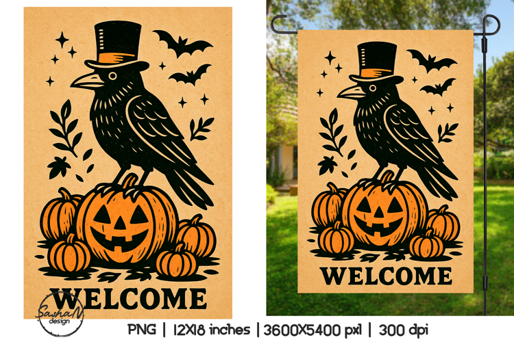 Halloween Welcome Sign