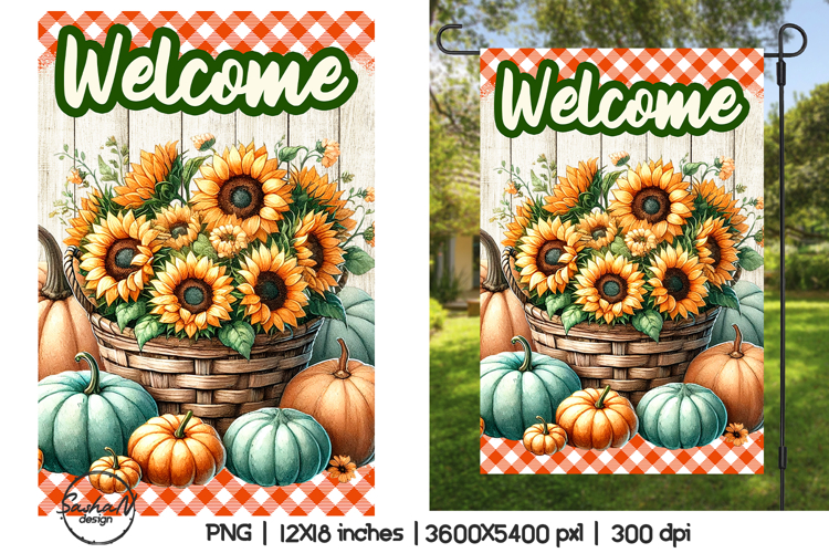Garden Flag Sublimation Designs Image 24