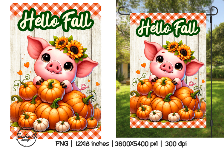 Garden Flag Sublimation Designs Image 17