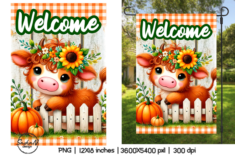 Garden Flag Sublimation Designs Image 14