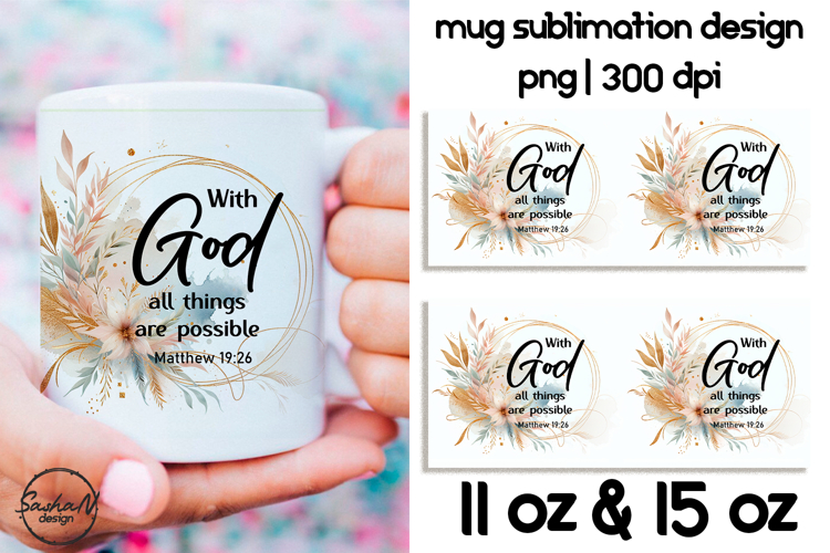 Christian mug designs, Bible quotes
