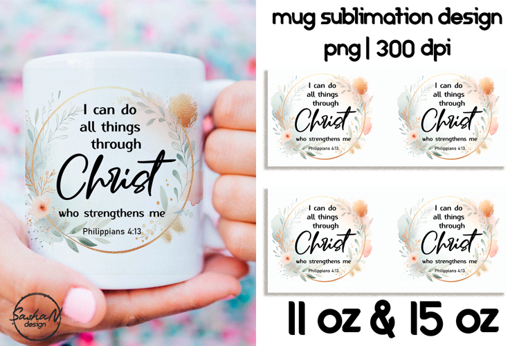Christian mug designs, Bible quotes