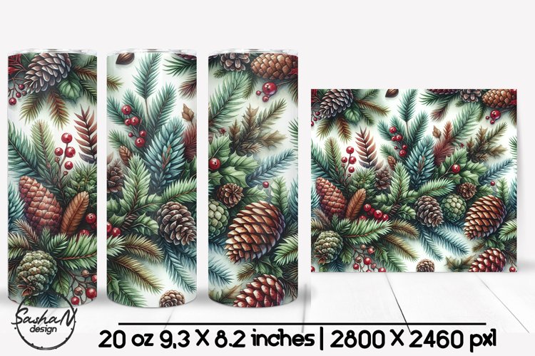 Christmas Tumbler Wrap Image 17